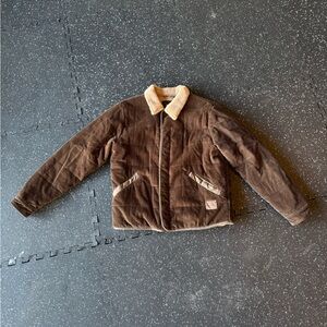 RVCA Sherpa Cord Jacket - Size M